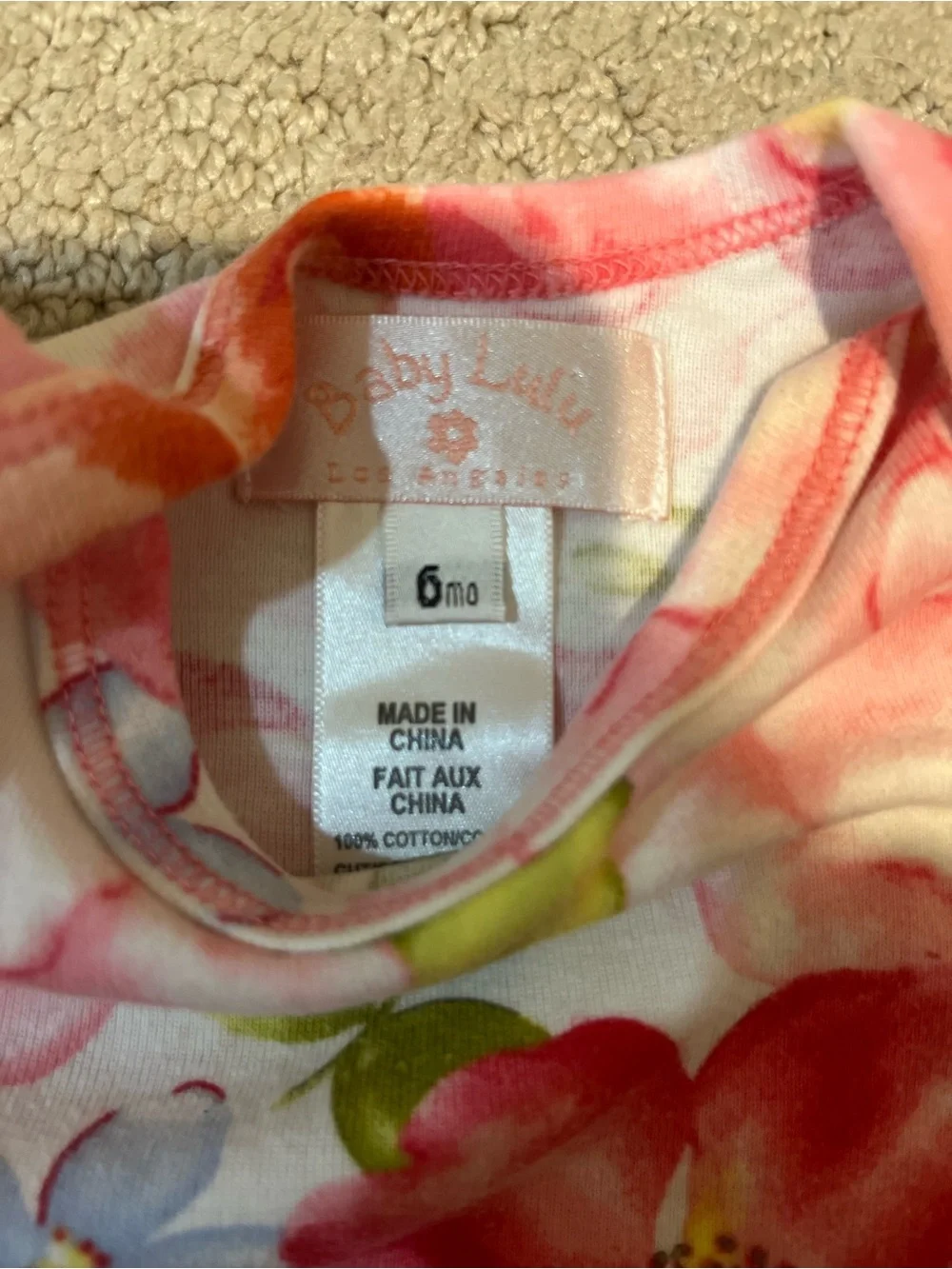 Baby Lulu charming pink